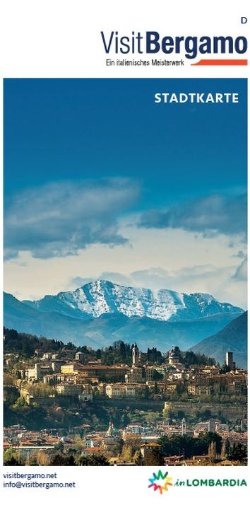 Bergamo Touristische Stadtkarte