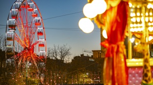 Christmas Ferris wheel