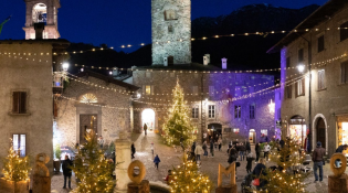 Gromo Borgo dei Presepi (the Village of Nativity Scenes)