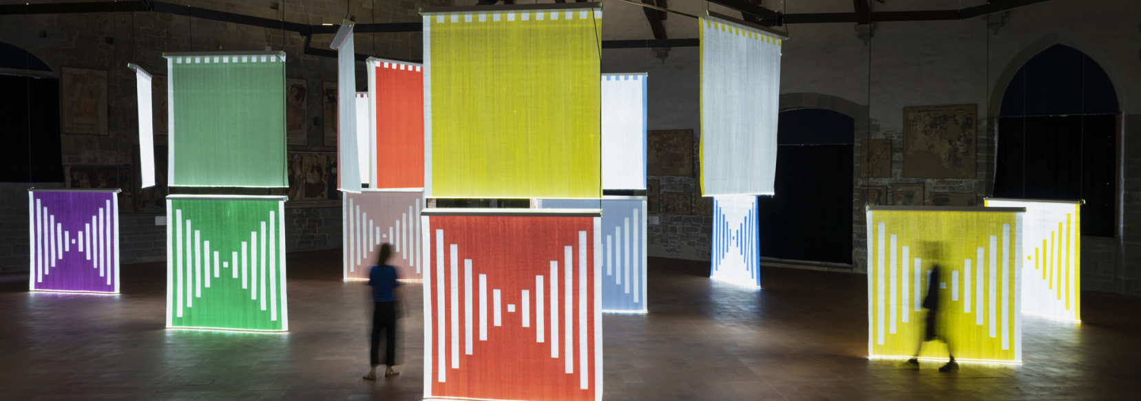 Daniel Buren per Bergamo. Illuminare lo spazio, lavori in situ e situati • • Visit Bergamo